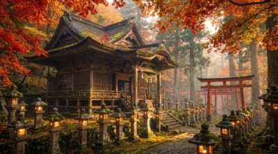 Golden Kyoto Shrine Wallpaper
